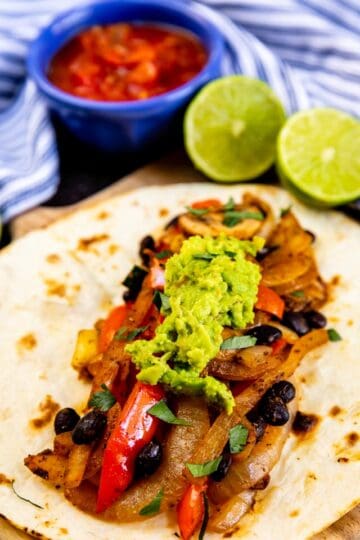 Easy Vegetarian Fajitas Recipe Easy Good Ideas