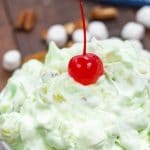 Watergate salad in bowl