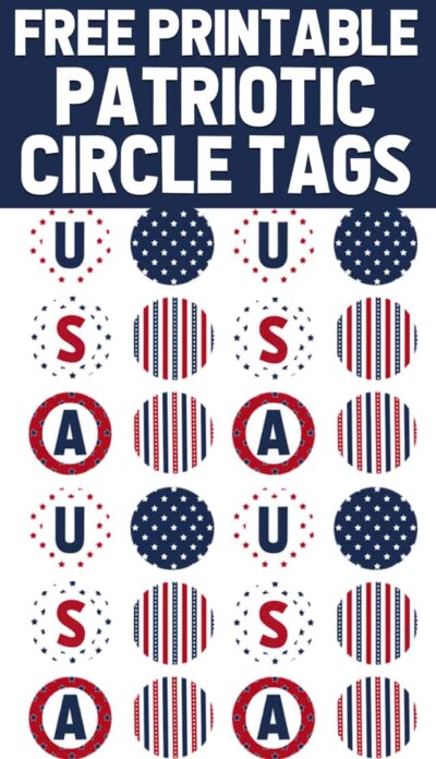 FREE Patriotic Party Printables - EASY GOOD IDEAS