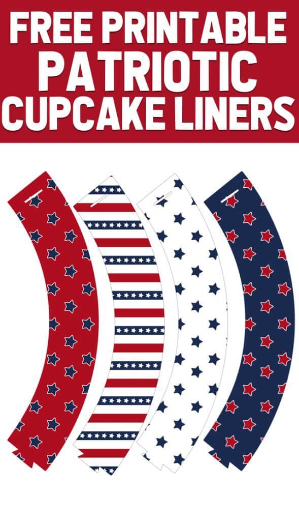 printable patriotic cupcake liners
