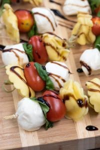 Tortellini Caprese Skewers - EASY GOOD IDEAS