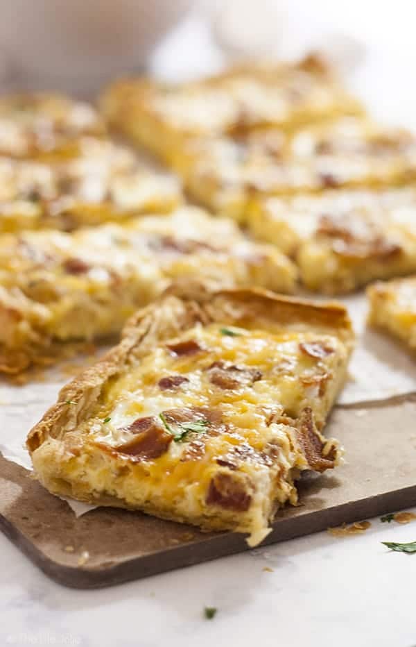 Puff Pastry Breakfast Pizza | The Life Jolie