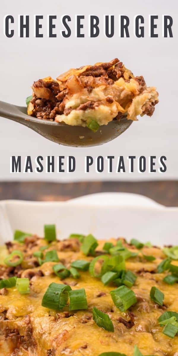 Cheeseburger Mashed Potatoes - EASY GOOD IDEAS