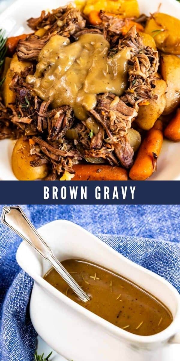 Homemade Brown Gravy Recipe - EASY GOOD IDEAS