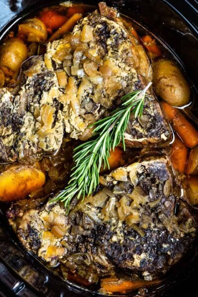 Easy Crockpot Pot Roast Recipe - EASY GOOD IDEAS