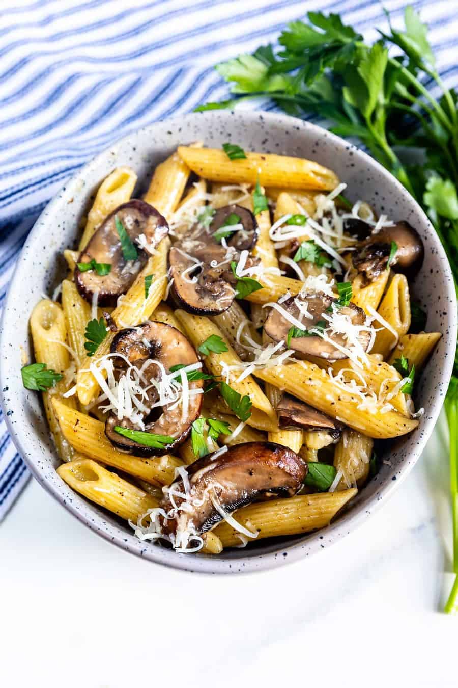 Easy Mushroom Pasta Recipe - EASY GOOD IDEAS
