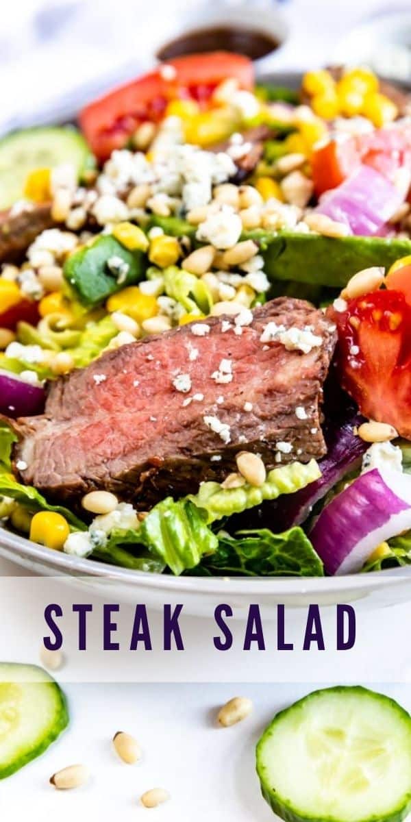 Delicious Steak Salad Recipe - EASY GOOD IDEAS