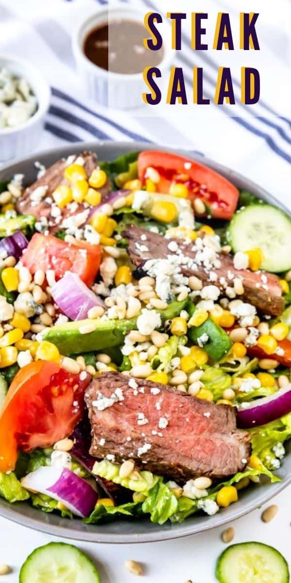 Delicious Steak Salad with Gorgonzola