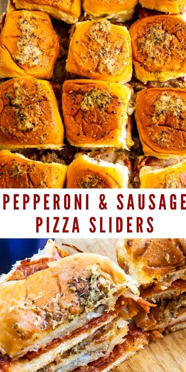 Pepperoni Pizza Sliders - EASY GOOD IDEAS