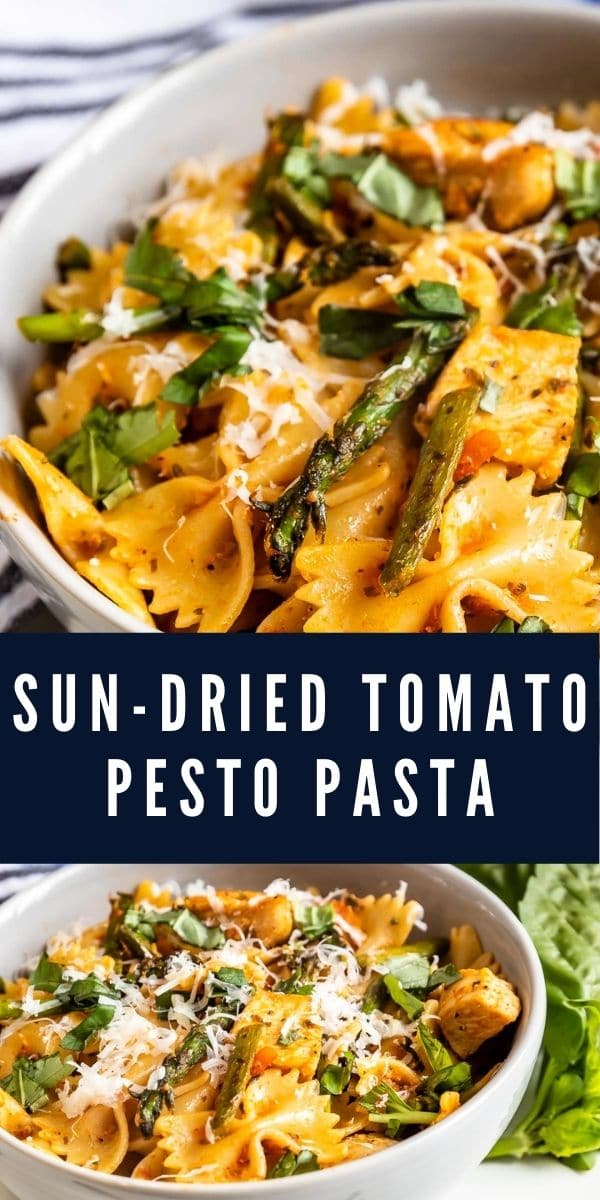 Sun-Dried Tomato Pesto Pasta with Chicken - EASY GOOD IDEAS