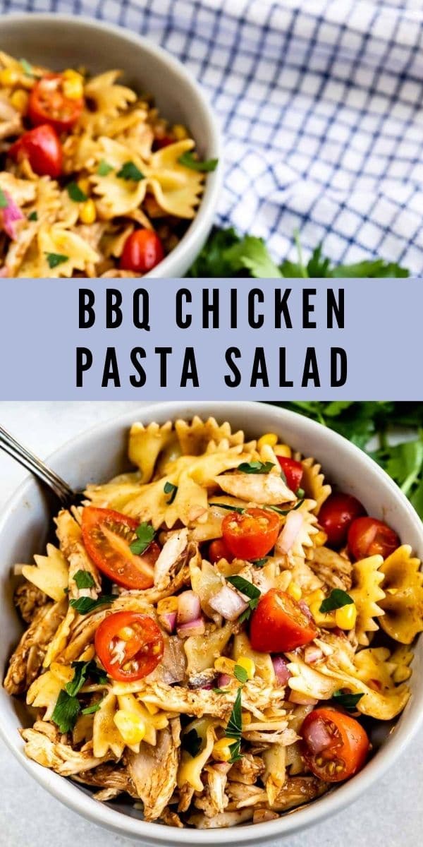 Bbq Chicken Pasta Salad Recipe Easy Good Ideas