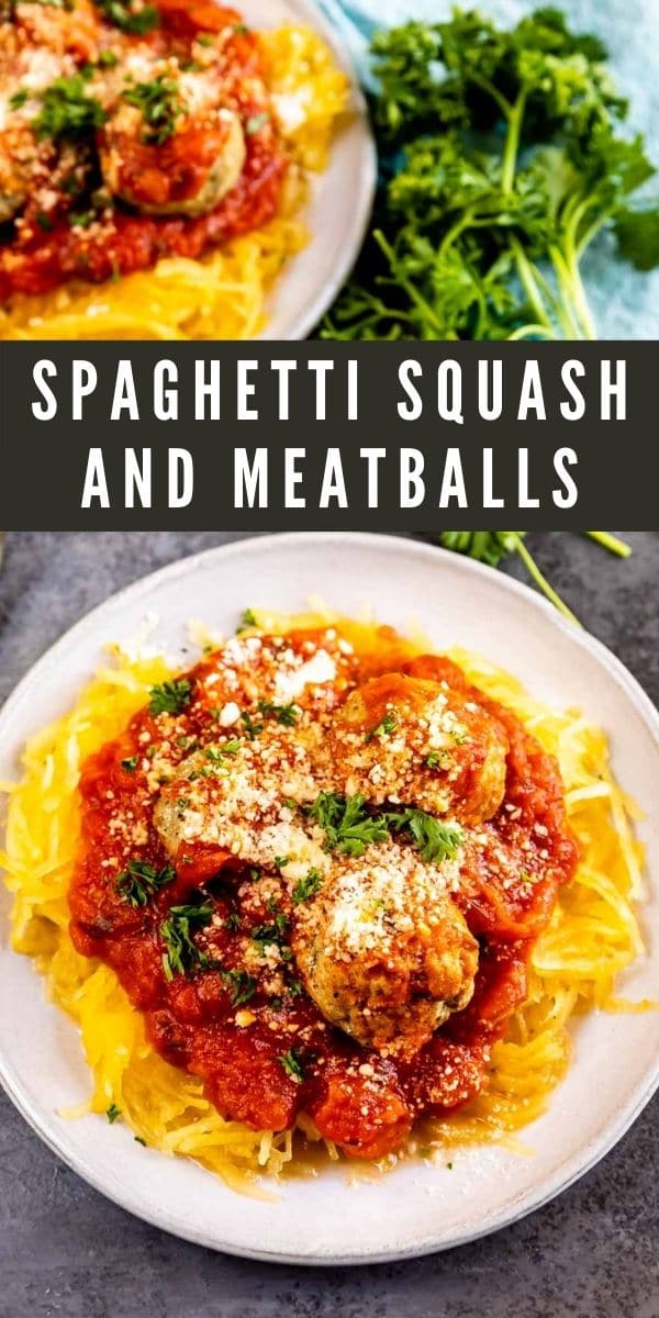 Spaghetti Squash and Meatballs - EASY GOOD IDEAS