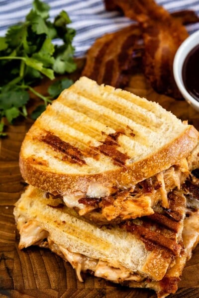 BBQ Chicken Panini Recipe - EASY GOOD IDEAS