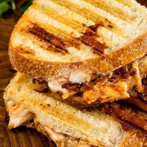 BBQ Chicken Panini Recipe - EASY GOOD IDEAS