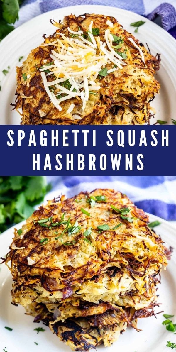 Spaghetti Squash Hashbrowns - EASY GOOD IDEAS
