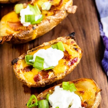 Homemade Potato Skins Recipe - EASY GOOD IDEAS