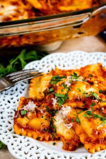 Easy Ravioli Bake - EASY GOOD IDEAS