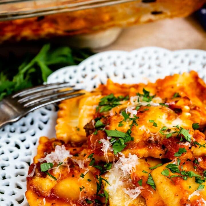 Easy Ravioli Bake - EASY GOOD IDEAS