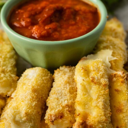 Air Fryer Mozzarella Sticks - EASY GOOD IDEAS