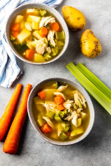 Chicken Vegetable Soup - EASY GOOD IDEAS