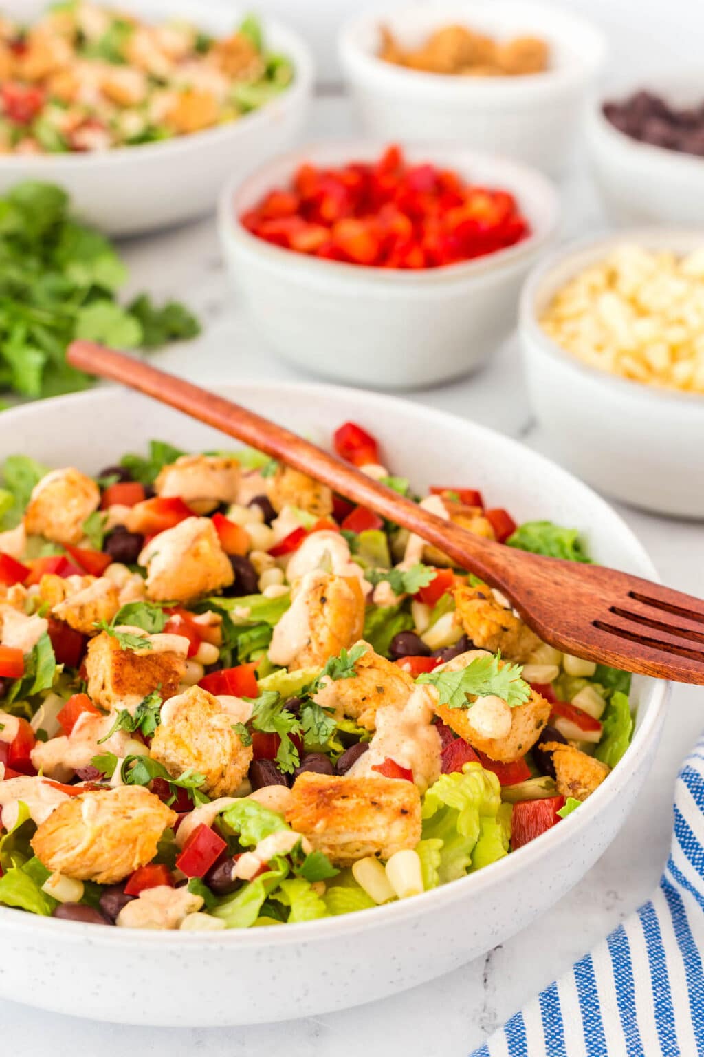 Southwest Chicken Salad - EASY GOOD IDEAS