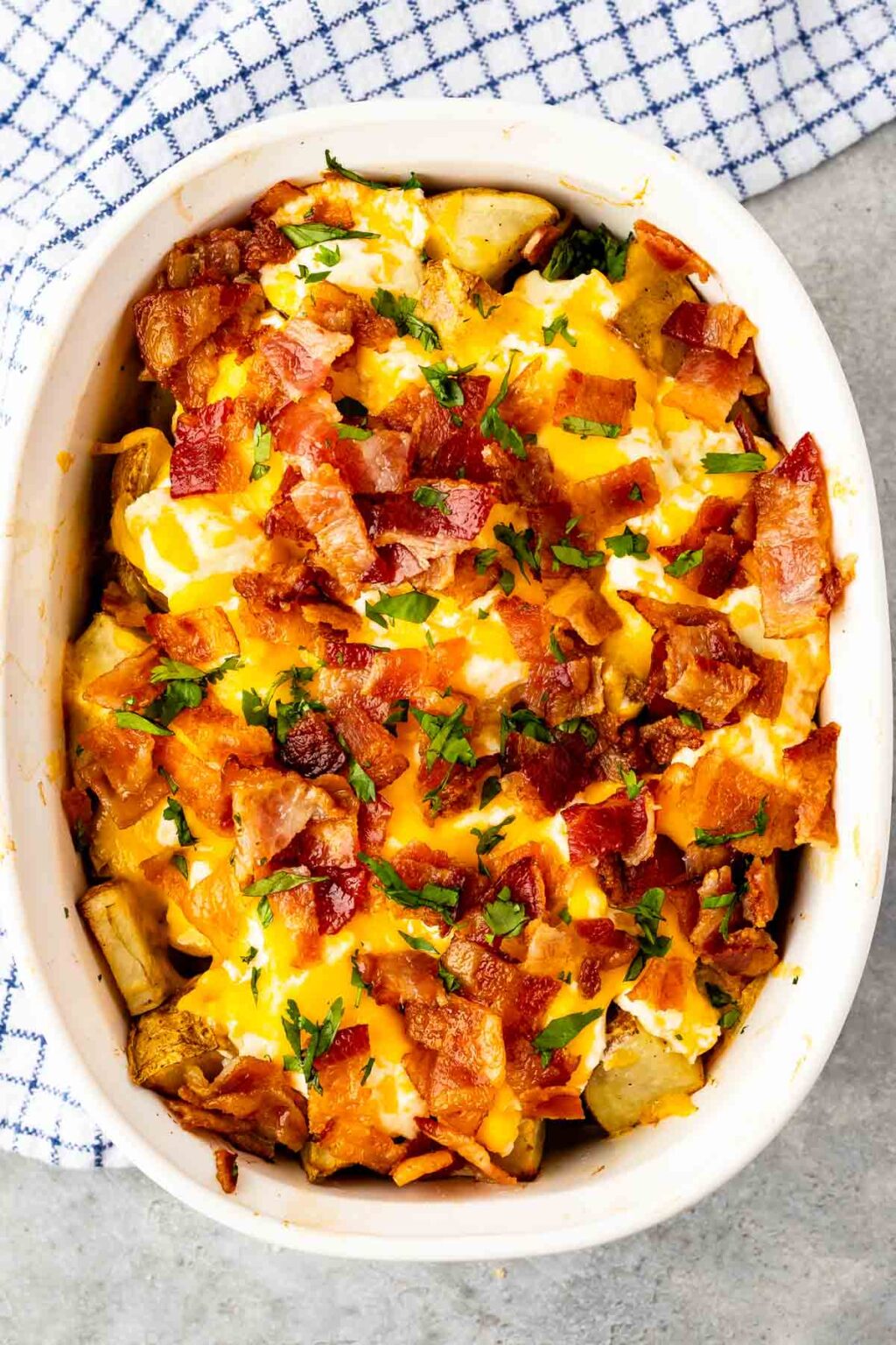 Baked Potato Casserole - Easy Good Ideas