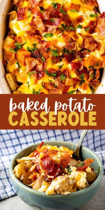 Baked Potato Casserole - EASY GOOD IDEAS