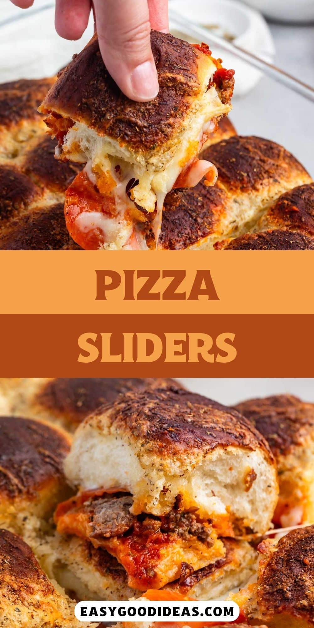 Pepperoni Pizza Sliders - EASY GOOD IDEAS